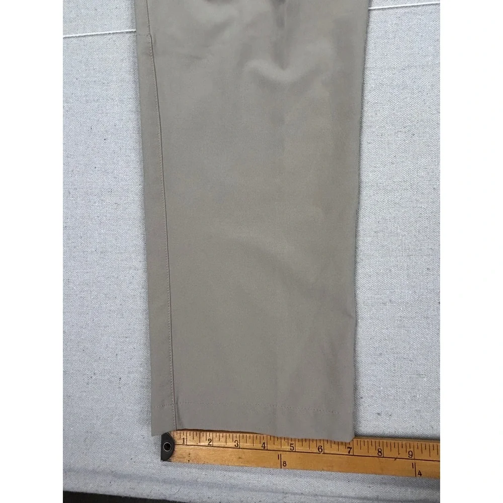 The North Face Mens 35 Tan Convertible Hiking Pants Zip Off Shorts Khaki Outdoor